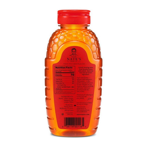 Nature Nate's, Hot Honey 100% Pure Honey, 16 Oz(Case Of 6)