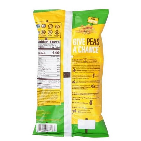 Hippeas, Sour Cream And Onion Veggie Straws, 3.75 Oz(Case Of 12)