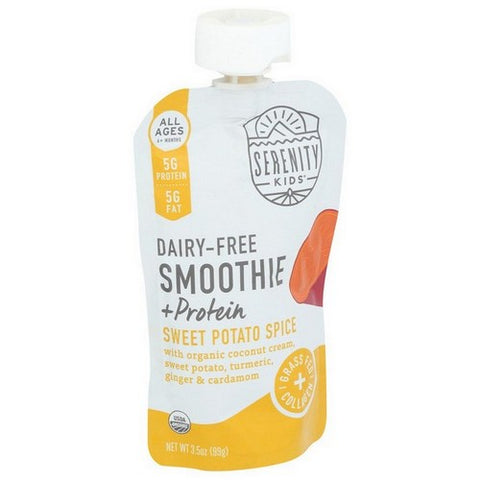 Serenity Kids, Smoothie Plus Protein Sweet Potato Spice Dairy Free, 3.5 Oz(Case Of 6)