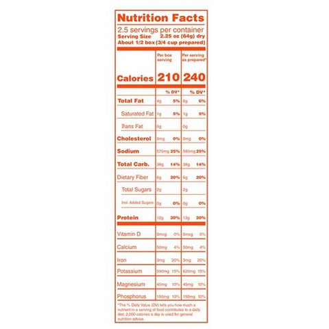 Banza, Plant Based Mac With Chickpea Pasta, 5.5 Oz(Case Of 6)