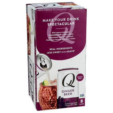 Q Tonic, Ginger Beer Mixer, 60 Oz(Case Of 3)
