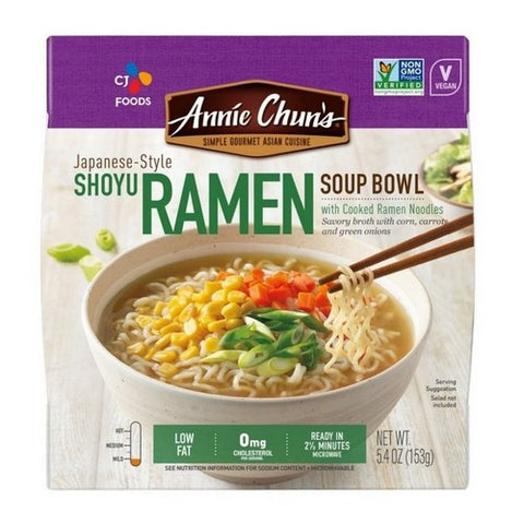 Annie Chun's, Shoyu Ramen Soup Bowl, 5.4 Oz (Case Of 6)