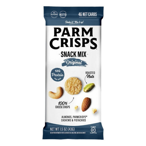 Parm Crisps, Original Snack Mix, 1.5 Oz (Case Of 12)