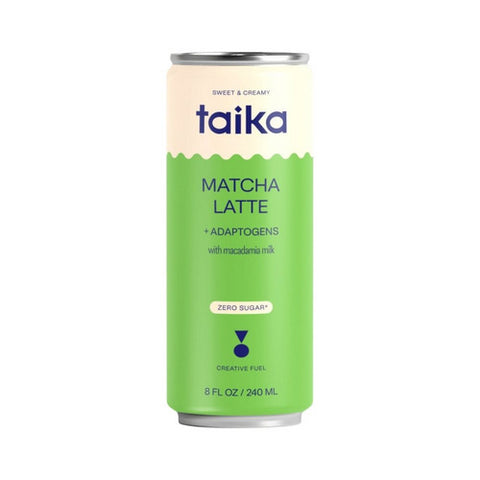 Taika, Matcha Latte Roasted Tea, 8 Oz (Case Of 12)