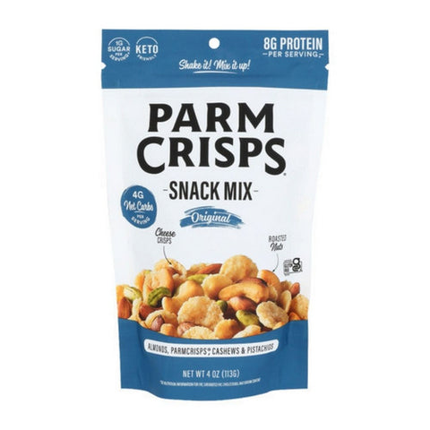 Parm Crisps, Original Snack Mix, 4 Oz (Case Of 12)