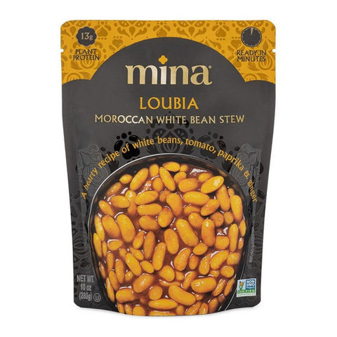 Mina, Mina Loubia Moroccan White Bean Stew, 10 Oz (Case Of 6)