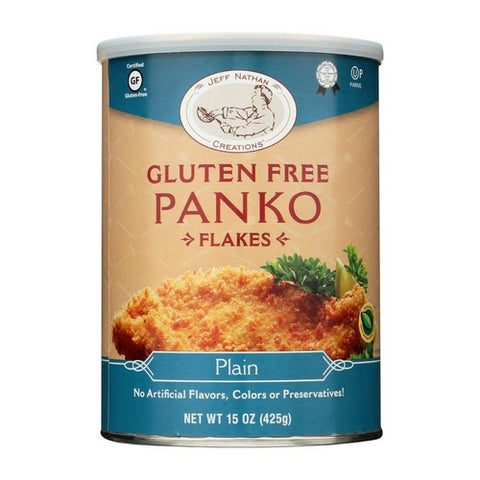Plain Panko Crumbs Gluten Free 15 Oz(Case Of 12) by Jeff Nathan