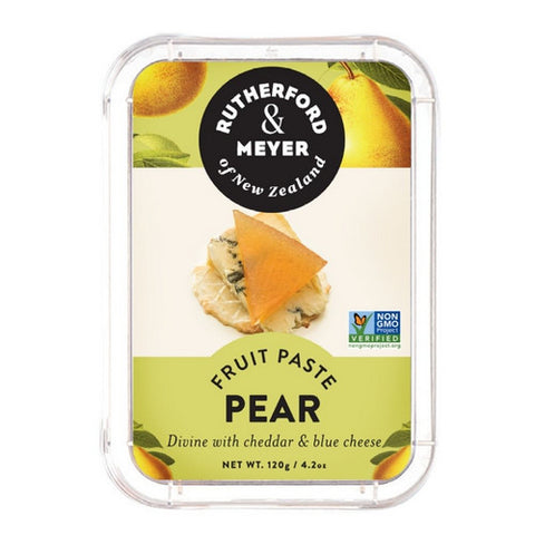 Rutherford & Meyer, Fruit Paste Pear, 4.2 Oz(Case Of 12)