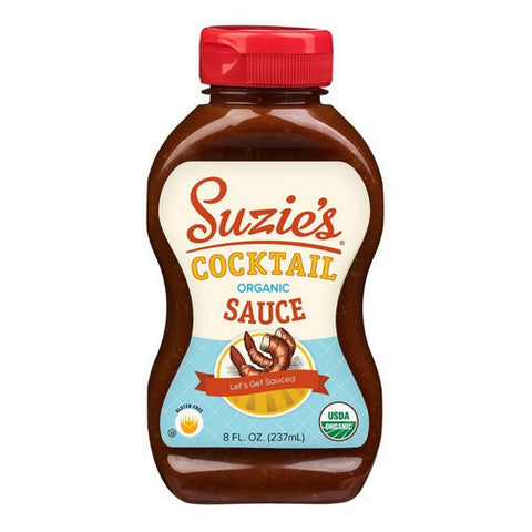 Suzies, Organic Cocktail Sauce, 8 Oz(Case Of 6)