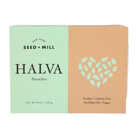 Pistachio Halva 8 Oz(Case Of 12) by Seed & Mill