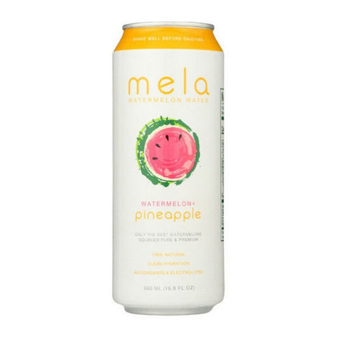 Mela, Watermelon Pineapple Juice, 16.9 Oz(Case Of 12)