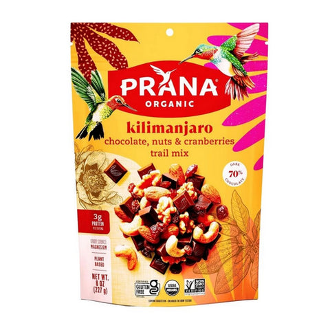 Prana, Kilimanjaro Chocolate Mix, 8 Oz(Case Of 6)