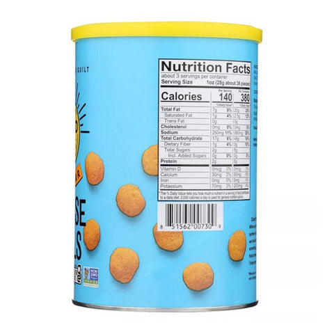 The Good Crisp Company, Cheddar Cheese Balls, 2.75 Oz(Case Of 9)