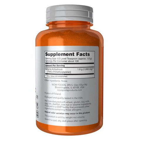 Now Foods, Betaine Powder, 6 Oz