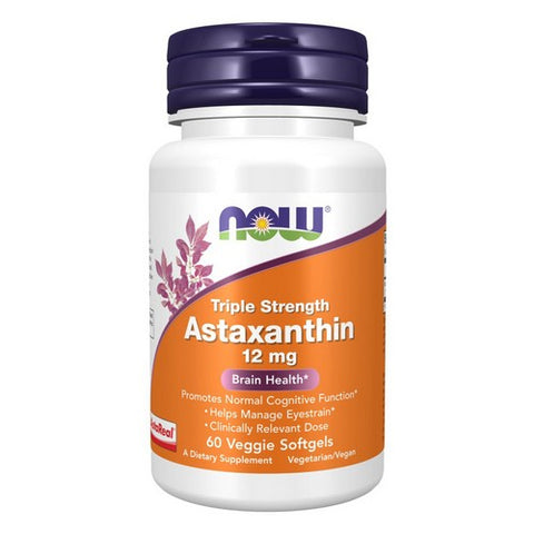 Now Foods, Astaxanthin, 12Mg, 60 VegCaps