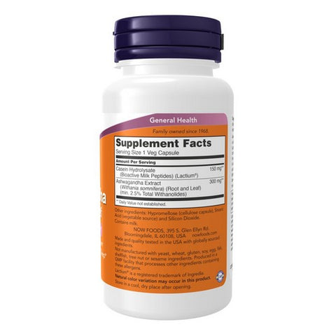 Now Foods, Ashwagandha Stress Relief, 60 VegCaps