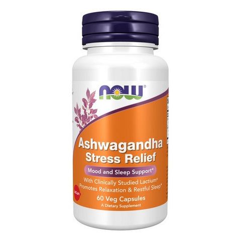 Now Foods, Ashwagandha Stress Relief, 60 VegCaps