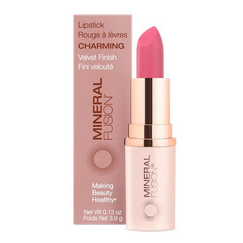 Mineral Fusion, Lipstick Charming Bright Pink, 0.13 Oz