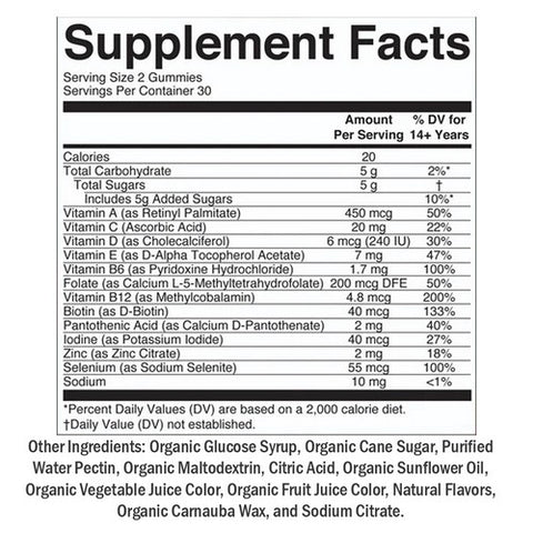 MaryRuth's, Organic Women's Multivitamin, 60 Gummies