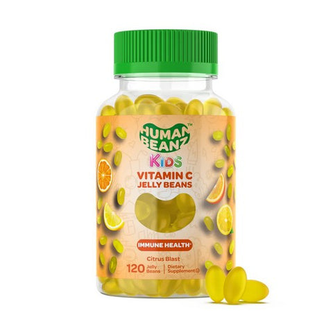 Human Beanz, Kids Vitamin C Jelly Citrus Blast, 120 Count
