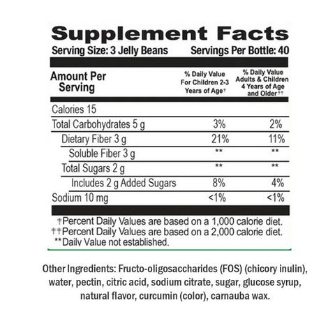 Human Beanz, Kids Fiber Lemon Blast, 120 Count