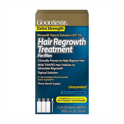 ScarAway, Minoxidil Topical Solution 5% Hair Regrowth Treatment For Men, 180 mL