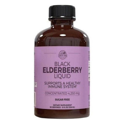 Sleep Soundly, Black Elderberry Liquid, 4250 Mg, 8 Oz