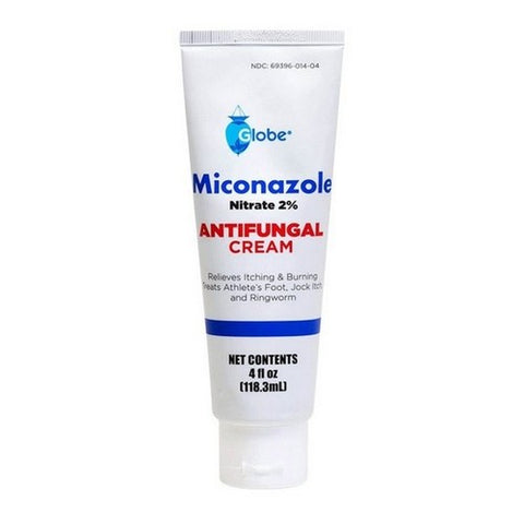 Globe, Miconazole Nitrate Cream 2%, 120 Grams