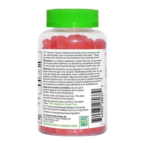 21st Century, Vita Joy Melatonin, 60 Gummies