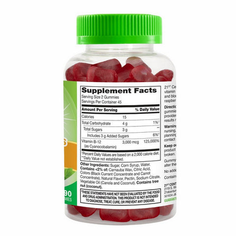 21st Century, Vita Joy Vitamin B 12, 90 Gummies