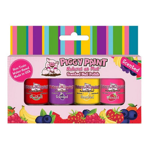 Piggy Paint, Scented Nail Polish Gift Set, 1 Count