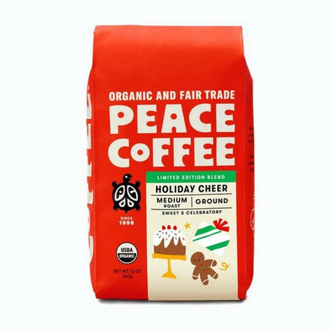 The Humble Co, Holiday Cheer Medium Roast Ground Coffee, 12 Oz