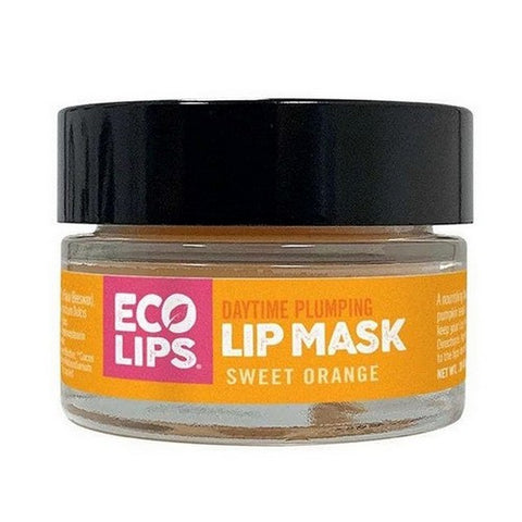 The Humble Co, Orange Daytime Plumping Lip Mask Jar, 0.39 Oz