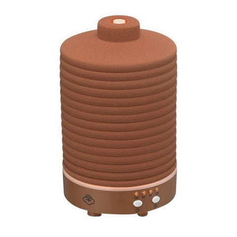 Serene House, Terracotta Brown 90 Ceramic Ultrasonic Diffuser, 1 Count