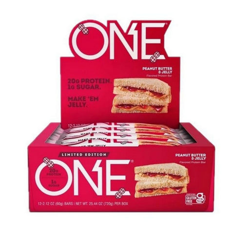 Original Peanut Butter And Jelly Protein Bar 12 Count by Pure Protein