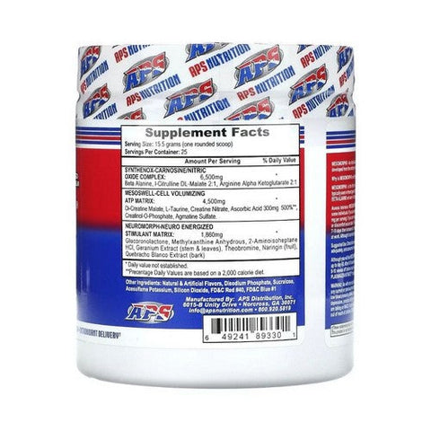 Aps Nutrition, Mesomorph Grape, 388 Grams Aps Nutrition