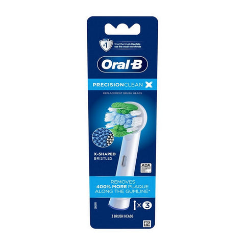 Oral-B, Percision Clean X-Filament Brush Heads, 3 Count