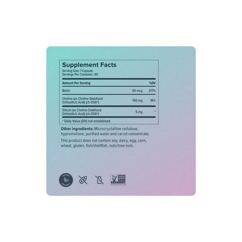 Biosil, Hair Skin Nails, 60 Capsules