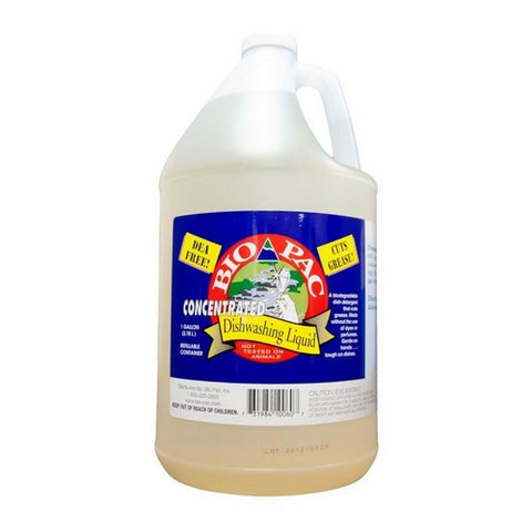 Bio-Pac, Concentrated Dishwashing Liquid, 1 Gallon