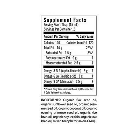 Flora, Udo'S Choice Organic Udo'S Oil 3Â·6Â·9 Blend, 8.5 Oz