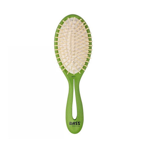 Bass Brushes Bio Flex Wood Pin Hair Brush 1 Count by Bass Brushes