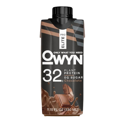 Pro Elite Protein Shake Chocolate 11.15 x 4 (case Of 3) by Owyn