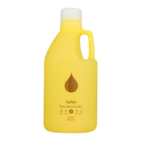 Everyday Laundry Liquid Detergent Bright Pink Grapefruit And Cassis 80 Loads 64 Oz (Case Of 4) by Safely