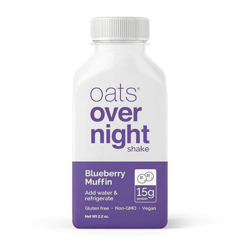 Oats Over Night, Shake Blueberry Muffin, 2.2 Oz (Case Of 5)