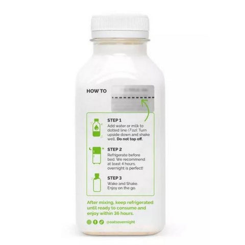 Oats Over Night, Shake Apple Cinnamon, 2.2 Oz (Case Of 5)