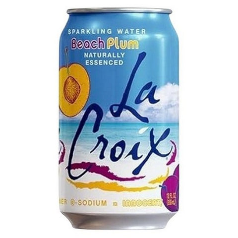 Lacroix, Sparkling Water Beach Plum, 12 Count (Case Of 2)