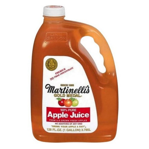 Martinellis, Pure Apple Juice, 128 Oz (Case Of 4)