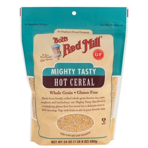 Bobs Red Mill, Whole Grain Mighty Tasty Hot Cereal, 24 Oz (Case Of 4)