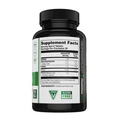 Zhou Nutrition, Chlorella, 120 Count