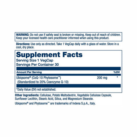 Solaray, CoQ10, 30 Count
